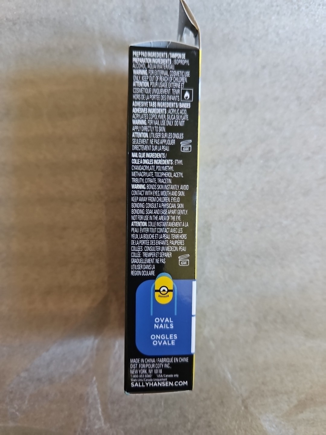 Sally Hansen Salon Despicable Me 4 – 24 Oval Press On Nails #OV764