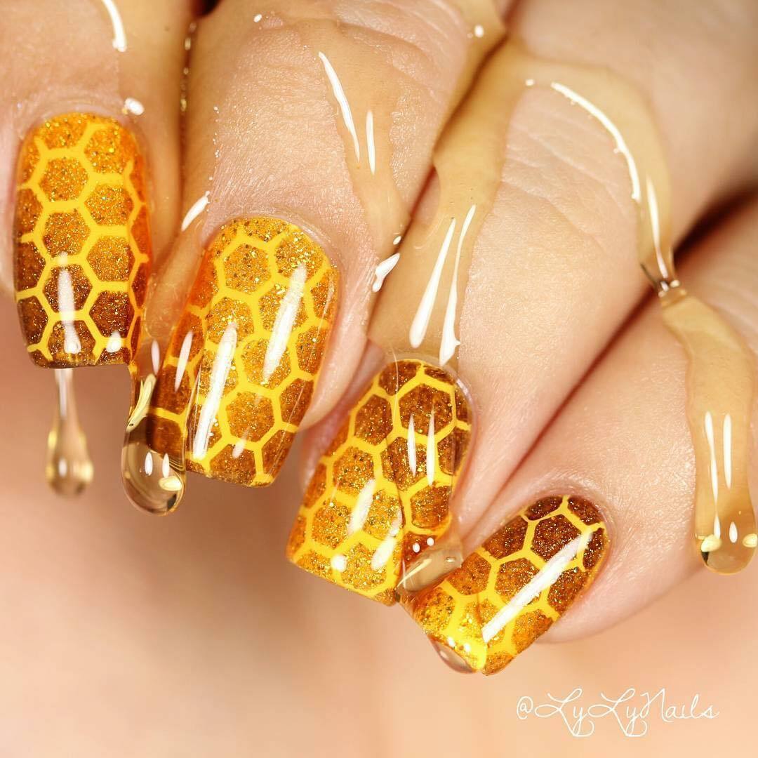 Whats Up Nails Honeycomb stencils for nails, nail stickers, nail vinyls