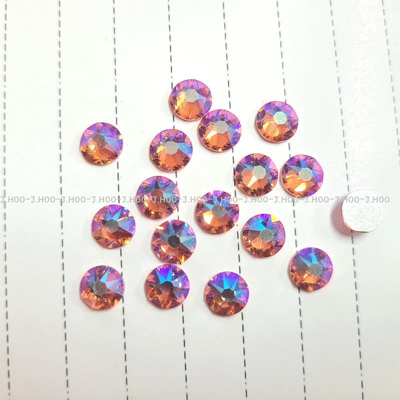 Swarovski 2088 – Flat Back-Rose Peach Shimmer F