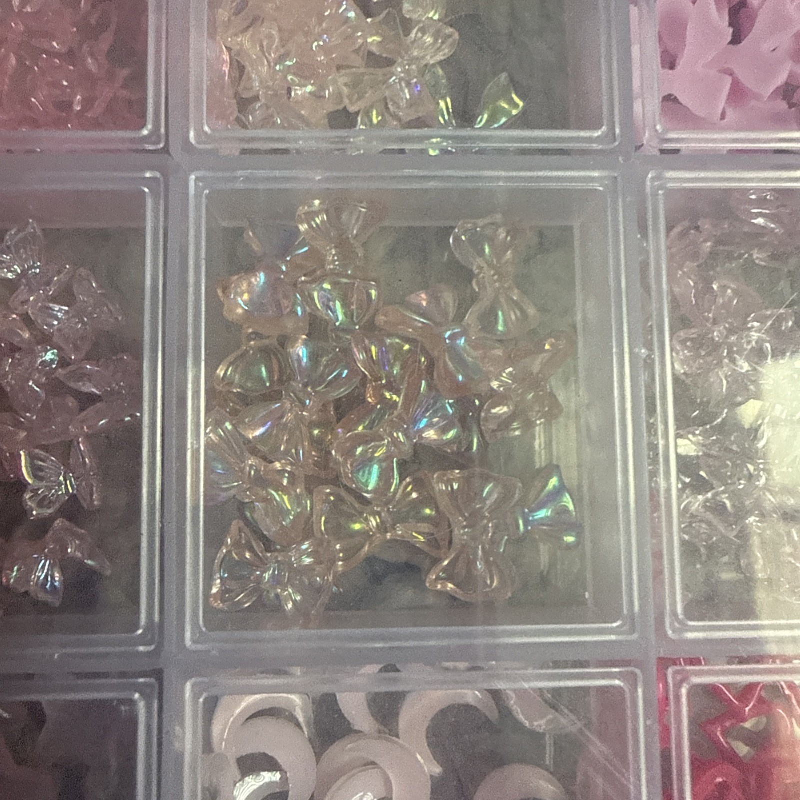 3000 Nail Charms Pieces Multi Shape New
