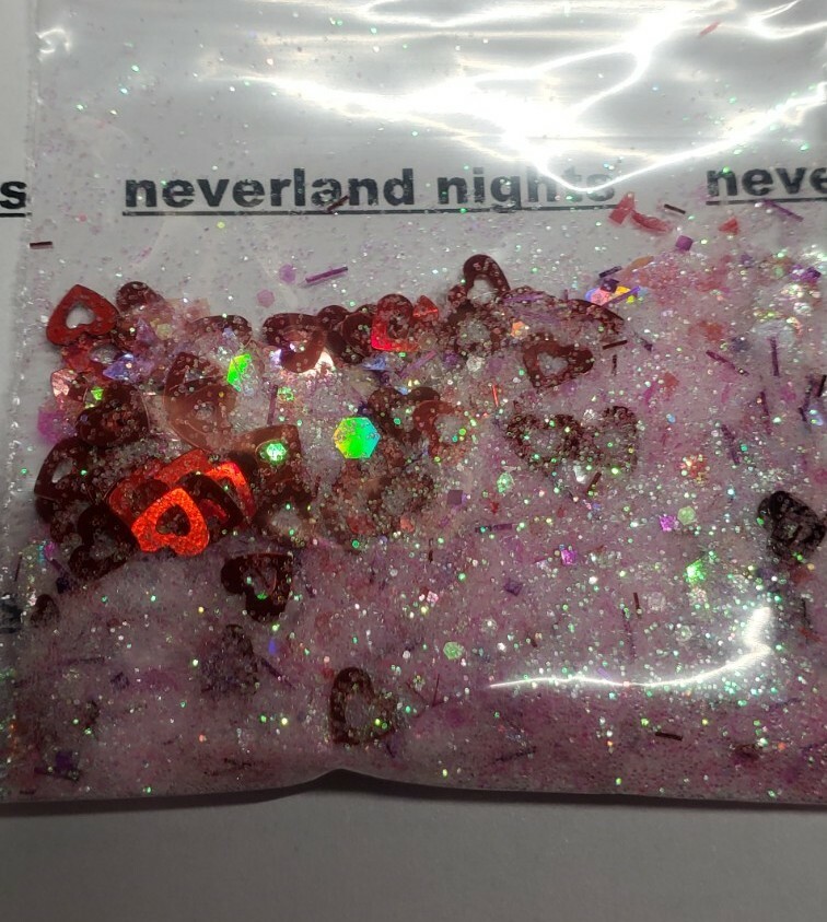 Be Mine | Iridescent Pink Glitter Mix|Nail Art|Acrylics & Gels | Wedding, Love