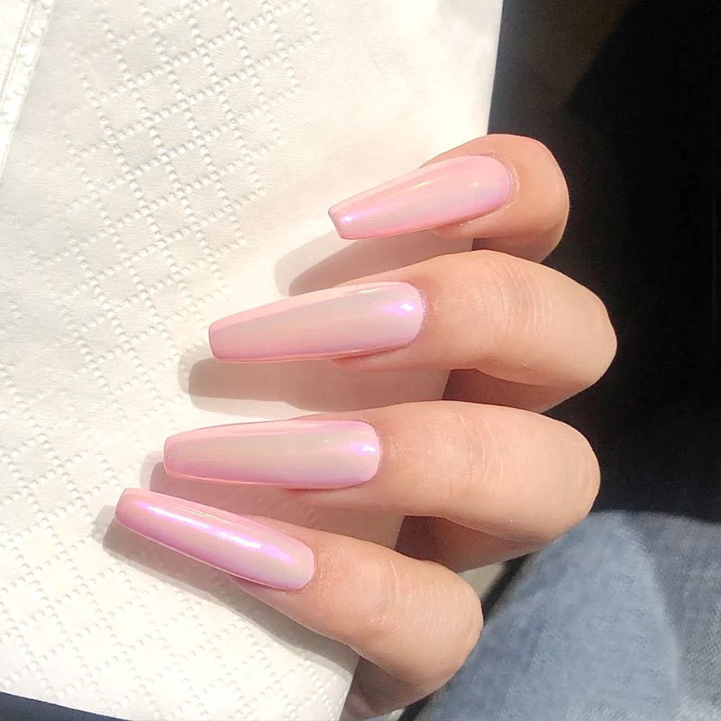 500Pcs False Nail Tips Acrylic Nails Almond Ballerina For DIY Nail Art Salon