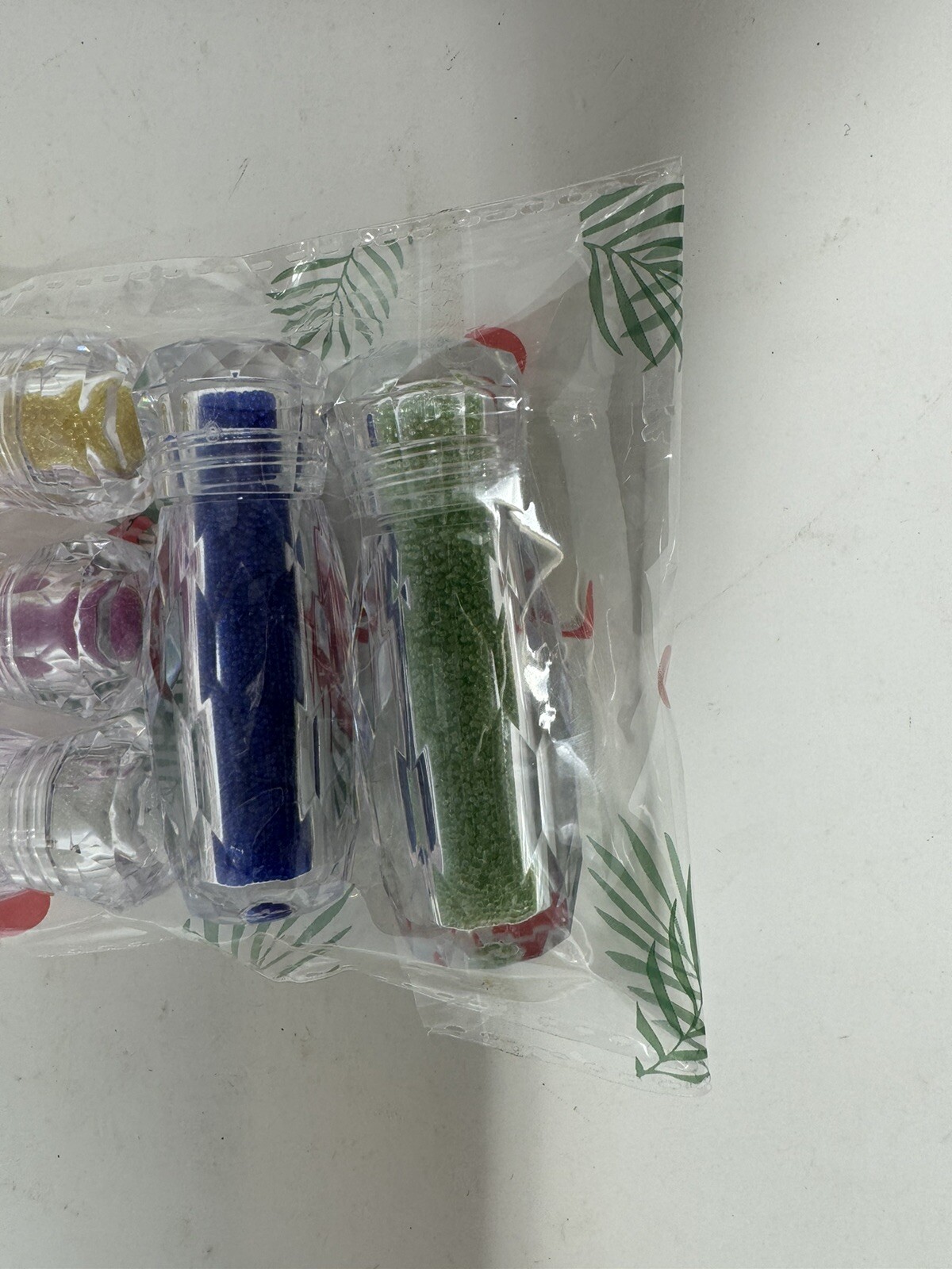 Full Beauty Nail Art Beads And Decor 5 Colors New In Packaging