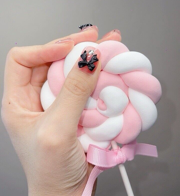 Black and Pink Press On Nails (#001) – Perfect for Any Occasion
