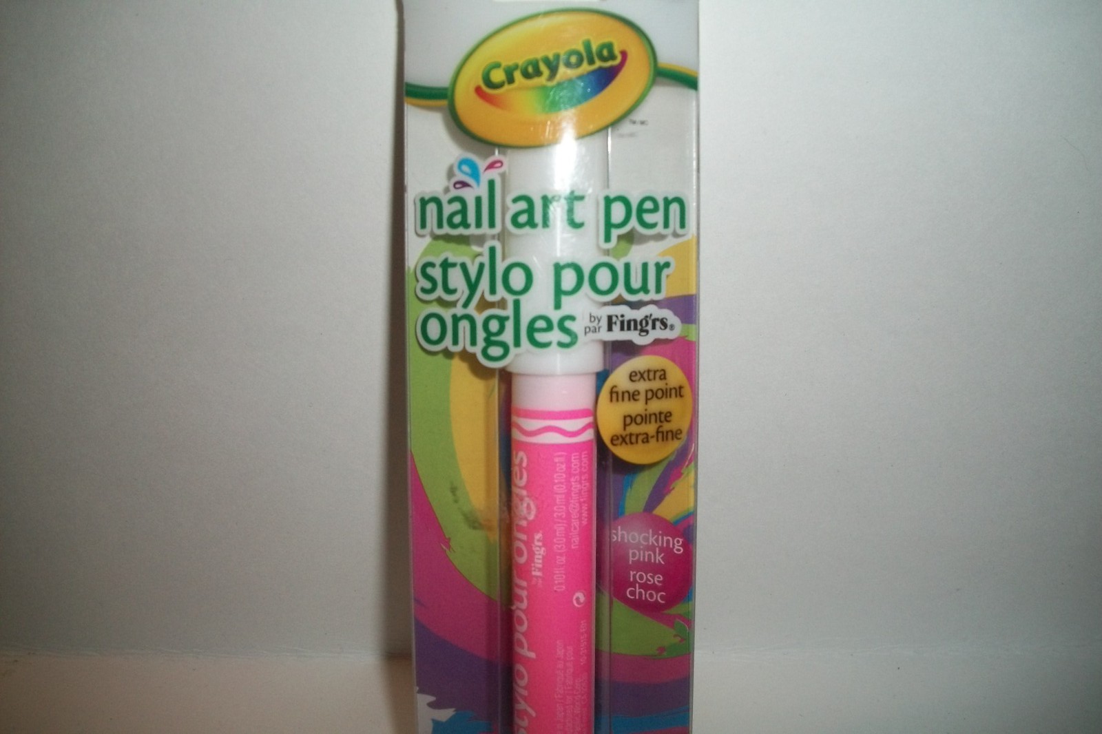Crayola Nail Art Pen by Fing’rs ~ Shocking Pink
