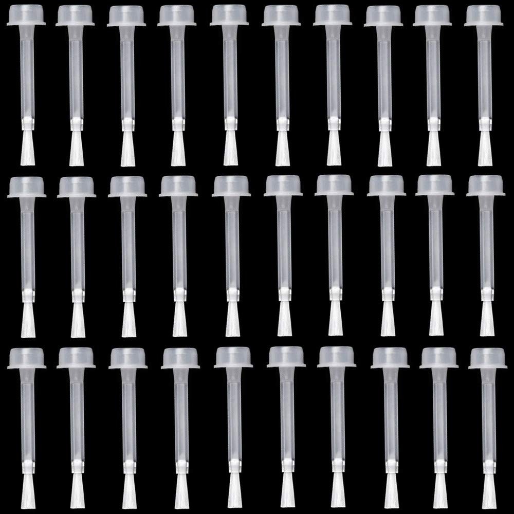 30 Pieces Dip Replacement Brush, Nail Polish Replacement Brush Dipping Powder…
