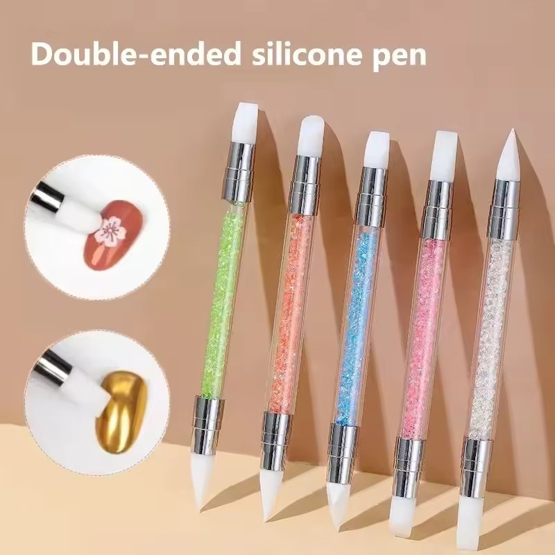 Pro Nail Kit for Beginners, All-in-One Nail Art Tools with Brushes DIY Mani Set