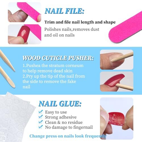120pc Press on Toenails for Women Toe Press on Nails Short Fake Toe Nails Red
