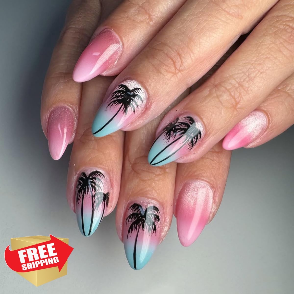 KASOICRA XJXR20 Coconut Tree Medium Nails