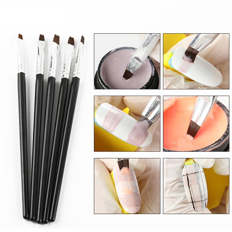 20 pcs Nail Art Gel Design Pen Painting Polish Brush Dotting Drawing Tools Set