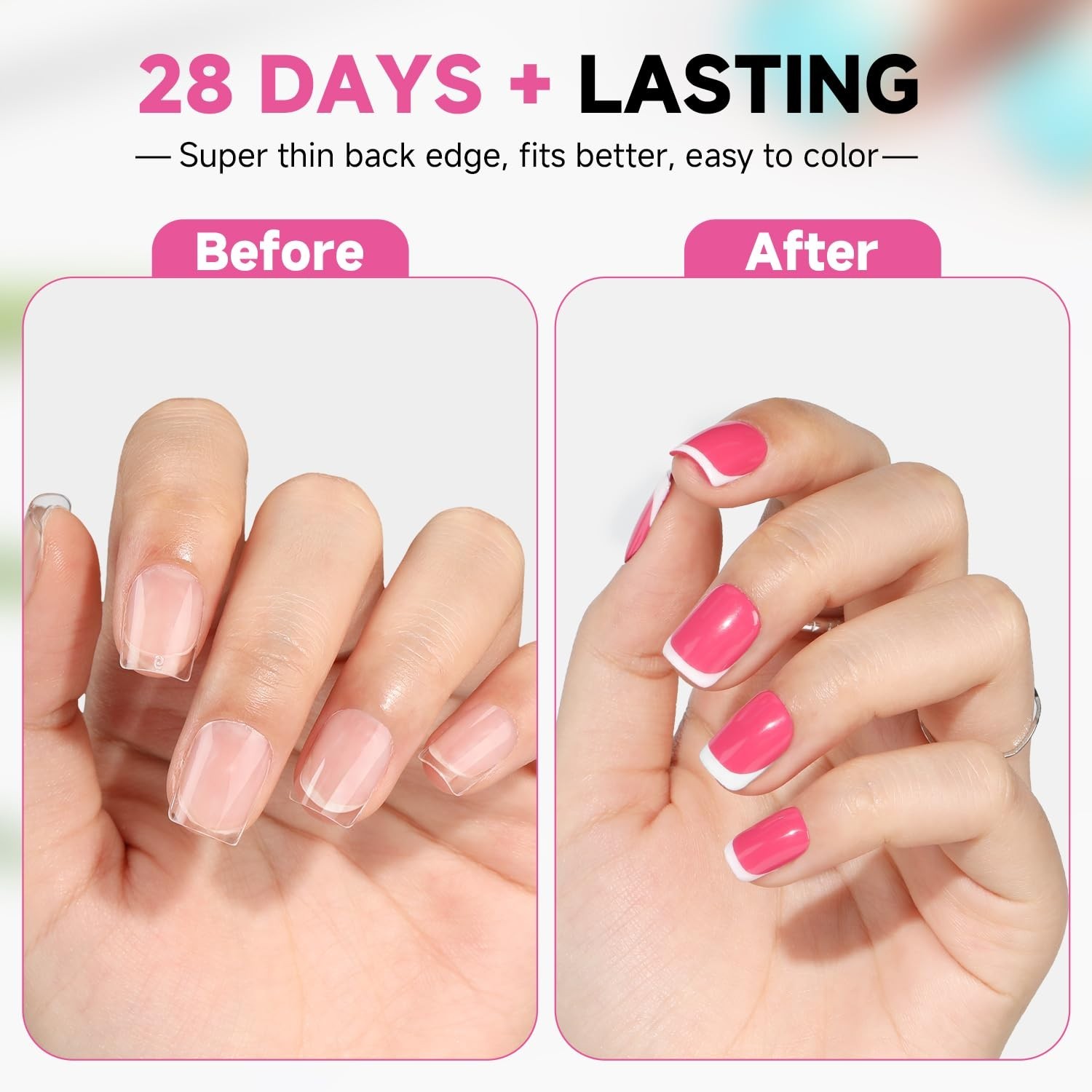 Long-Lasting Extra Short Square Gel Nails – 312pcs Matte Finish for PerfectDIY