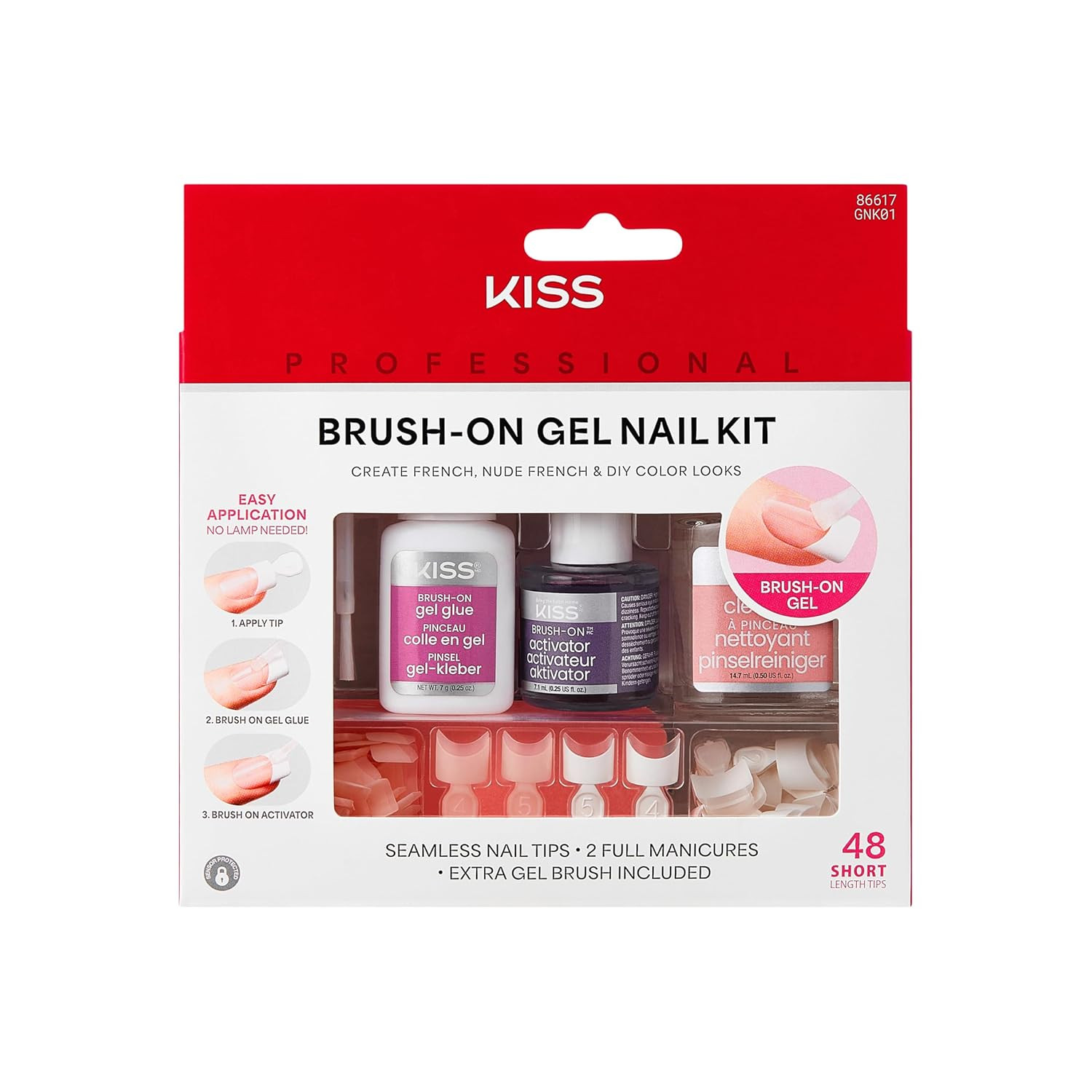 Brush-On Gel Nail Kit