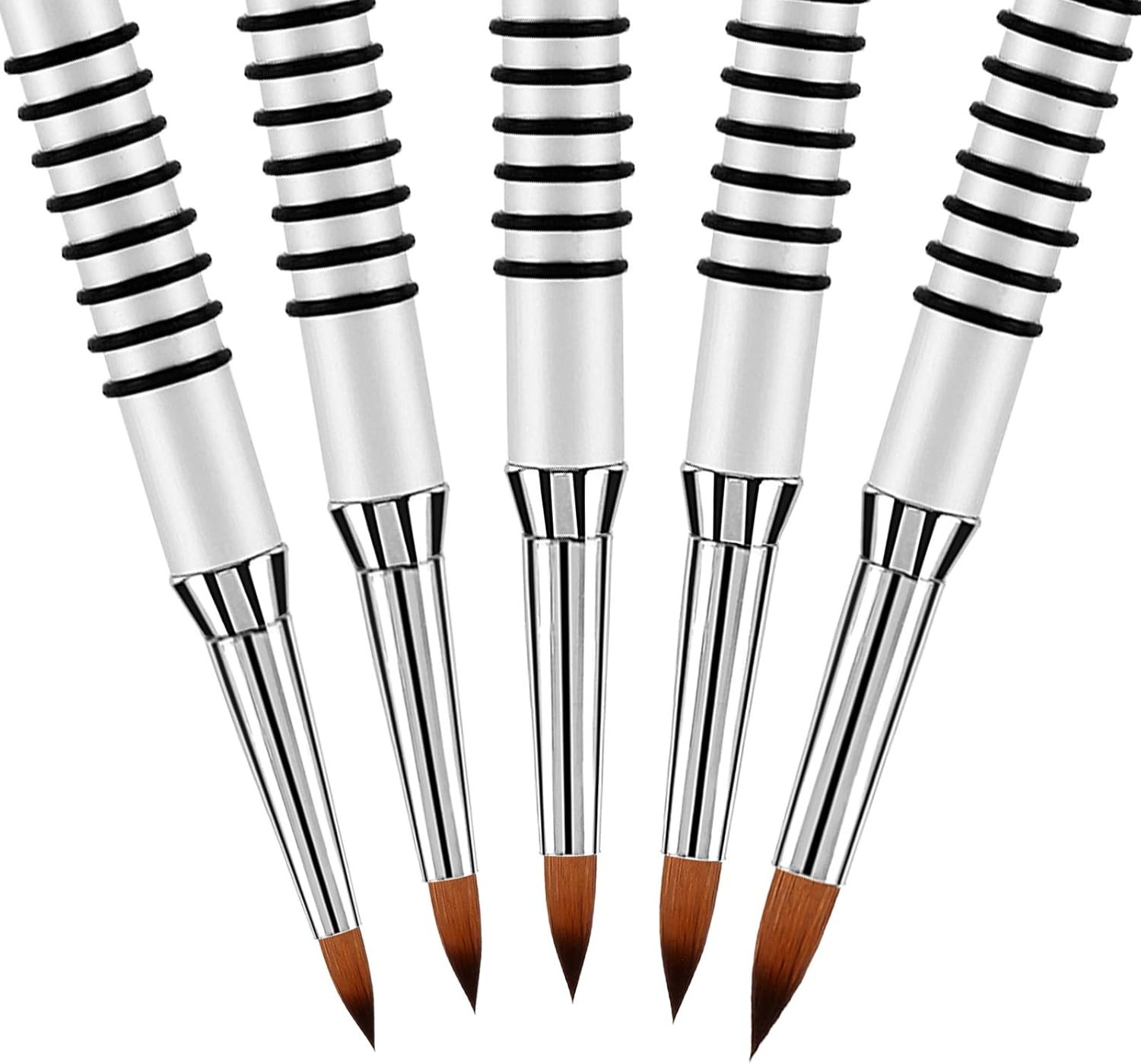 3D Nail Art Brush for Acrylic Powder, Koliy Acrylic Nail Brush,