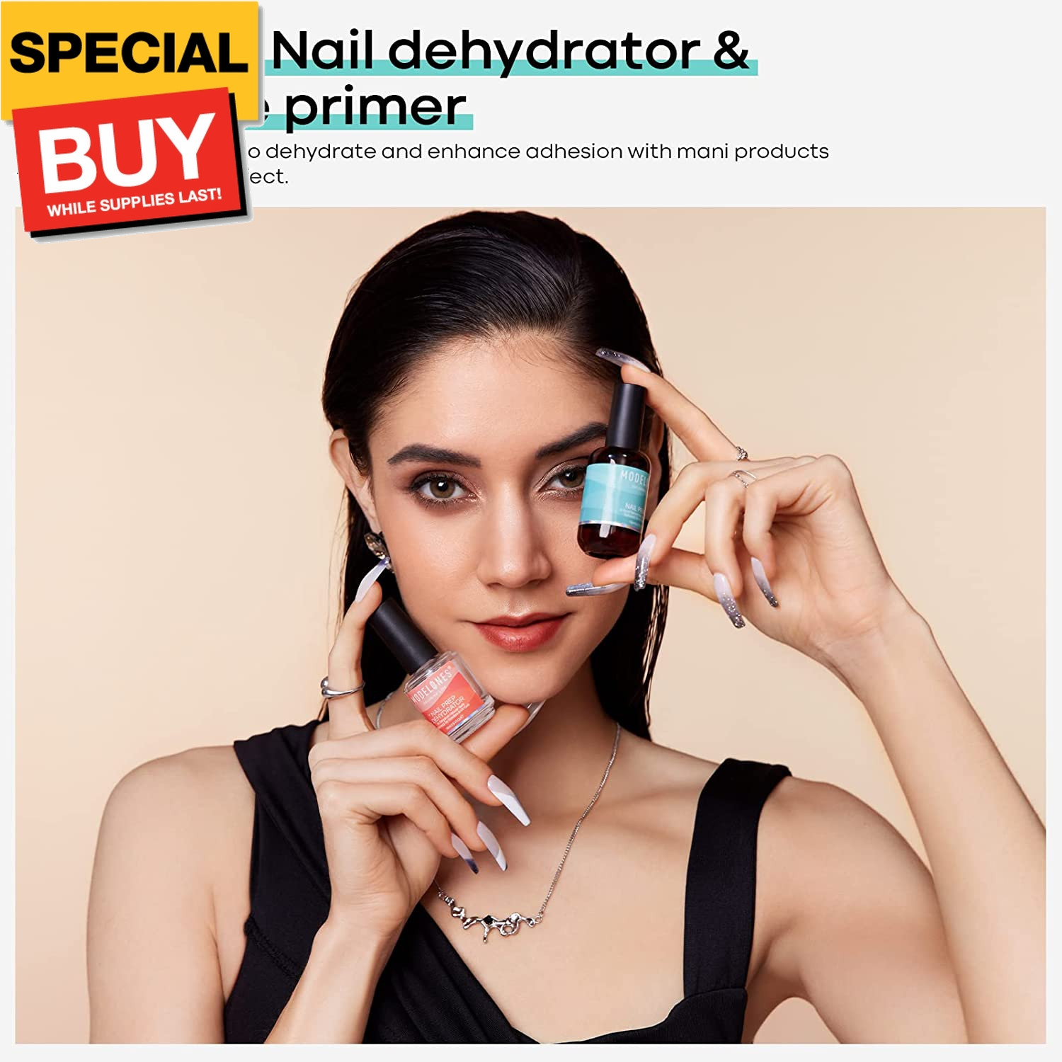 15 ml Nail Dehydrator and Primer for Press Ons Nail Supplies Acrylic Primer