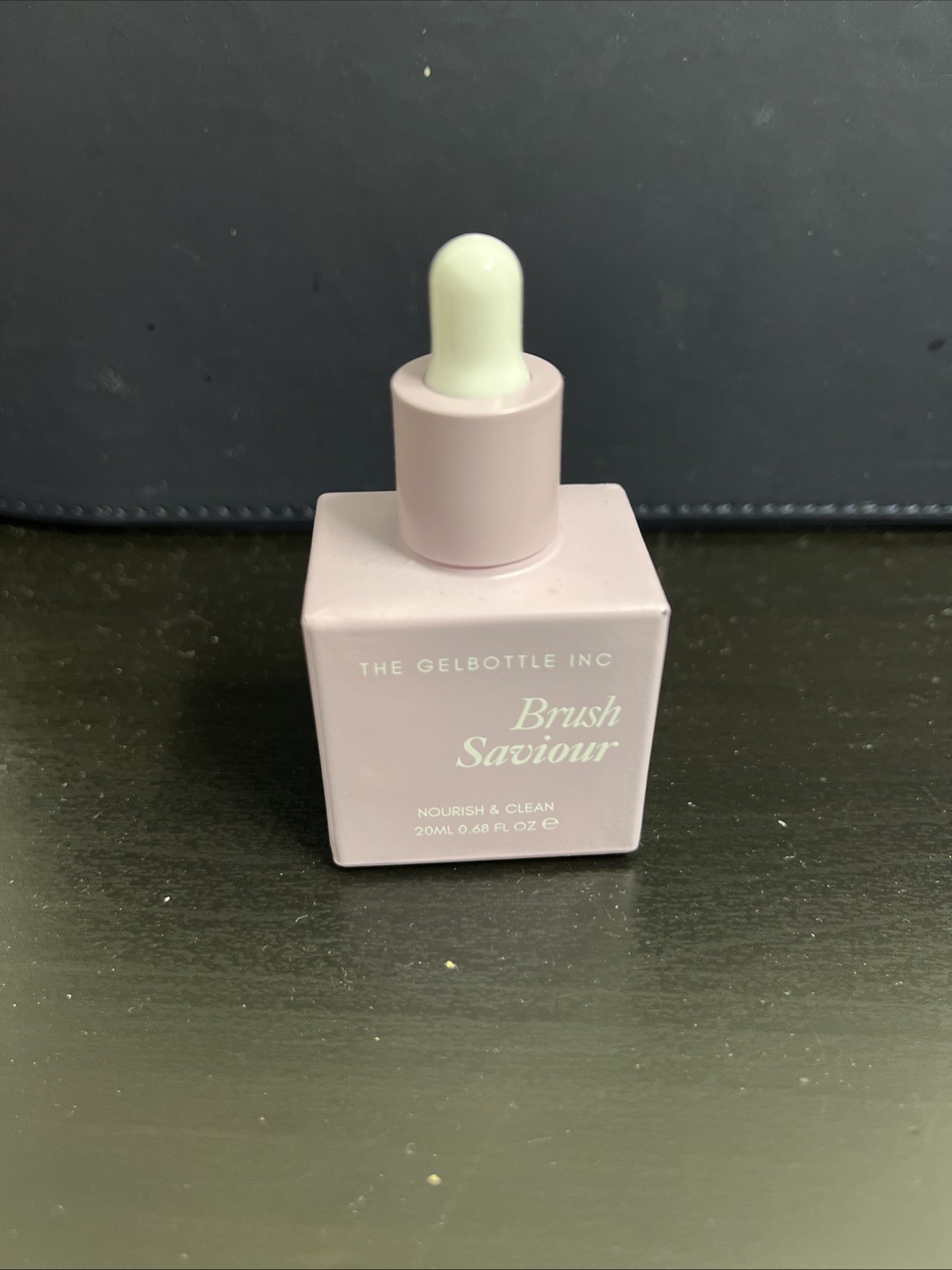 The Gelbottle Inc Brush Savior and DND Kolinsky Japan Brush