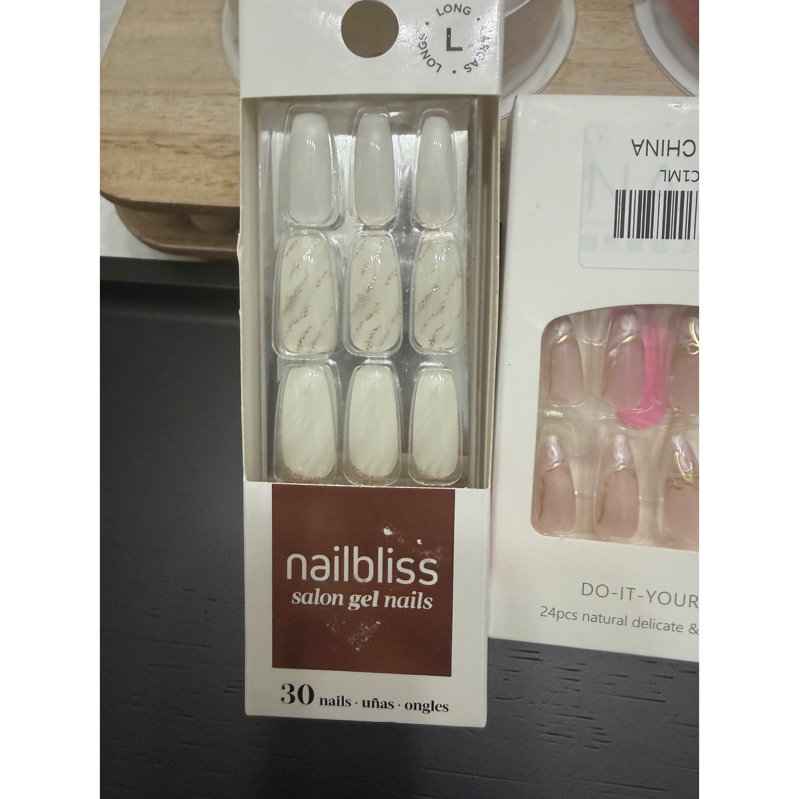 Olive & June Nailbliss Press On Nails Bundle 5 Packs Assorted Styles Long Medium