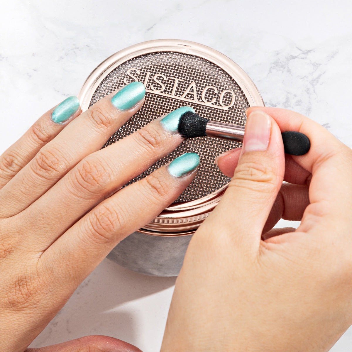 Sistaco “The Pedestal” Nail Powder Catch Tray