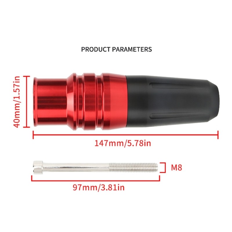 Motorcycle Frame Sliders Crash Pad Falling Protector Guard Bar for GW250