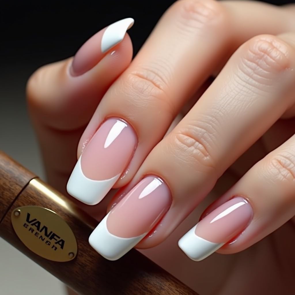 French Brush for Nails, Clean up brush for Gel Nail Polish F16