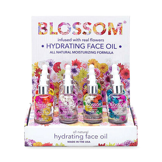 Blossom Beauty – All-Natural & Hydrating FACE OIL with Real Flowers 1oz