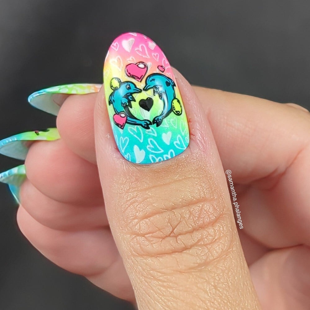 M283 Maniology Nail Stamping Plate