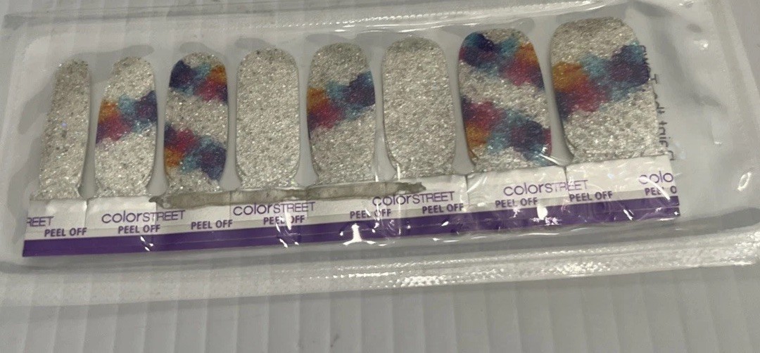 Color Street Bundle Of 5 Packages Nail Polish Strips Variety