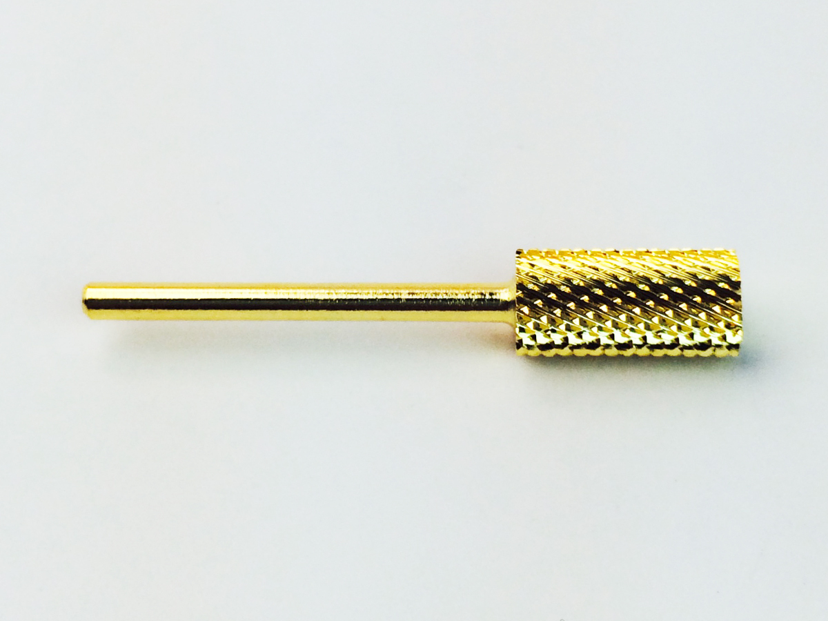 High Quality Premium Gold Nail Carbide Bit For 3/32 Electric Drill Nail File Art