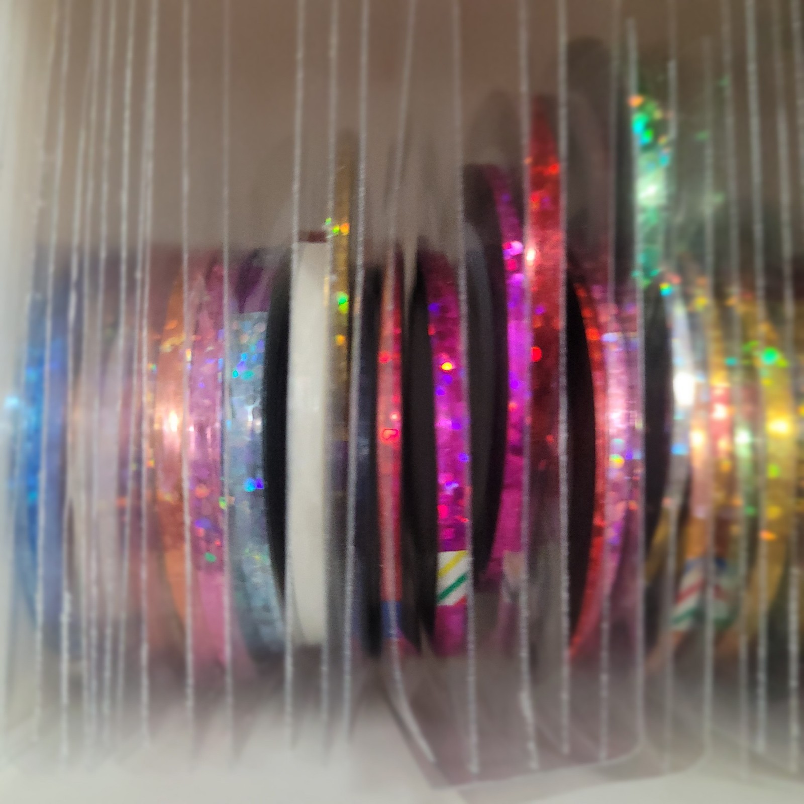 Nail Art Striping Tape Lines Kit 32 Pcs 1Mm 2Mm 3Mm Nail Tape Strips for Design