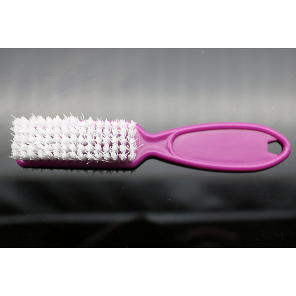 10pcs Nail Cleaning Brushes Set Long Handle Fingernail Brush for Nail Care