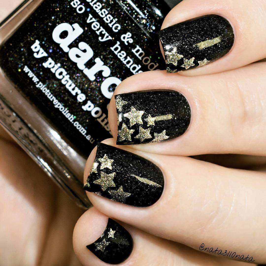 Stars Stencils for Nails, Galaxy Nail Stickers, Nail Art, Nail Vinyls