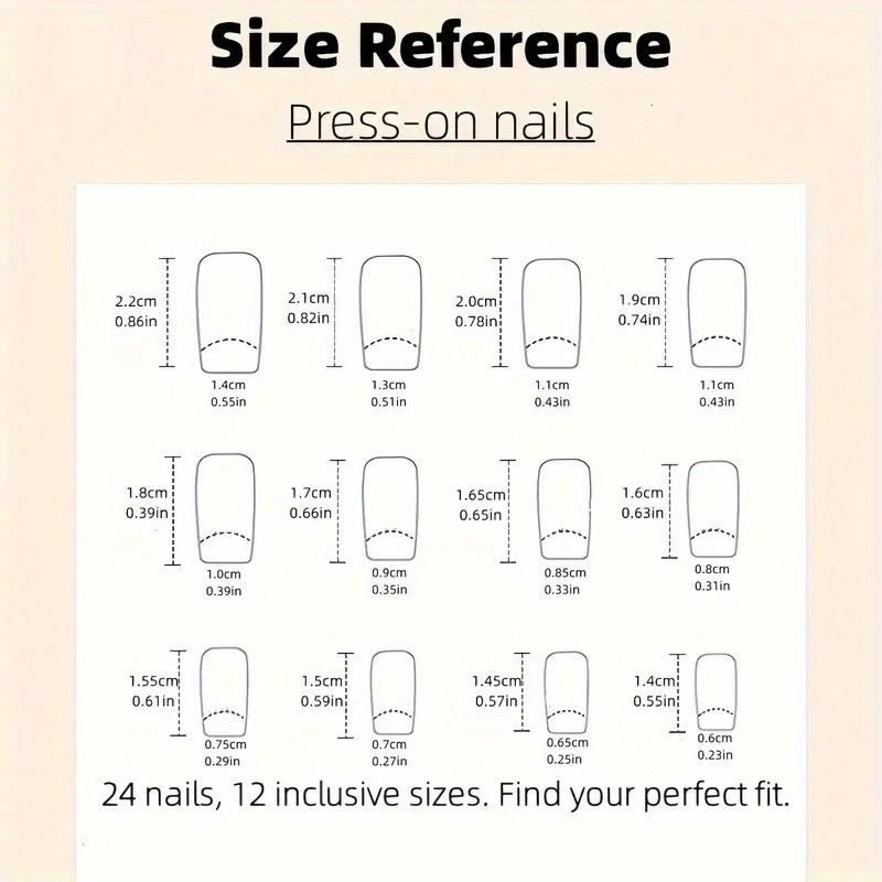 96pcs/4Pack Press On Nails Shimmer False Nails Full Cover For Daily Party Wear
