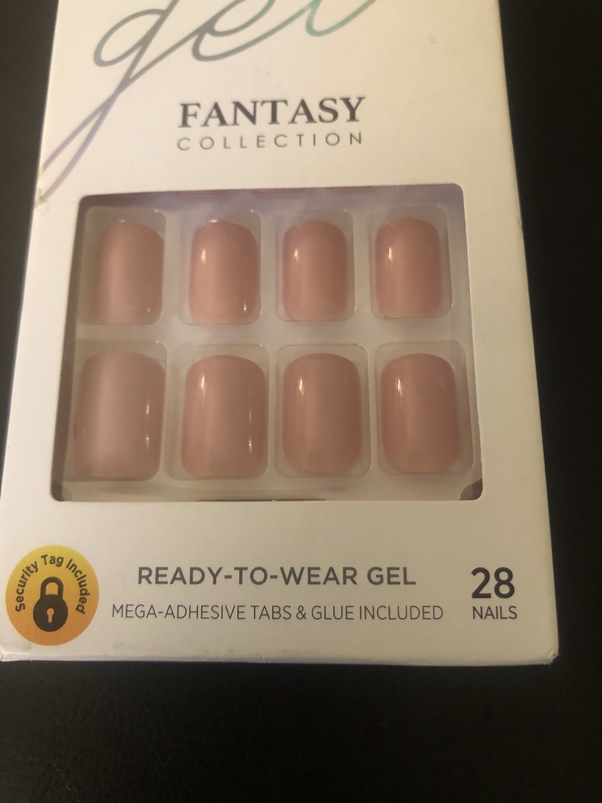 1 Pk KISS Gel Fantasy False Nails~ 1 Pk Dashing Diva Nail Strips Pretty Pinks