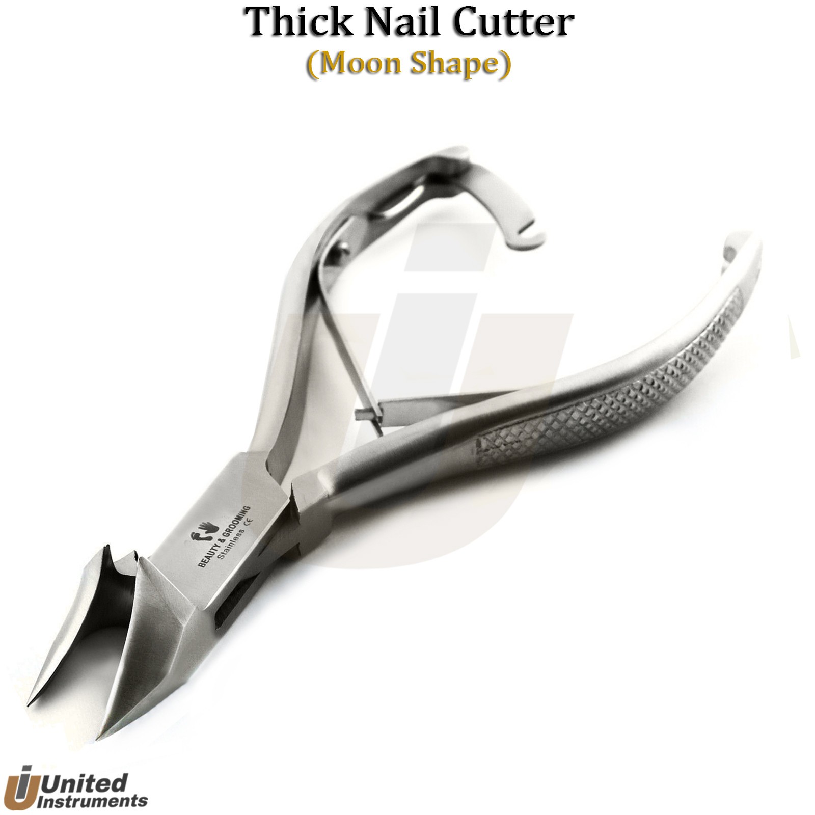 Surgical Toe Nail Nippers Clippers Moon Shape Cutter Podiatry Treatment Plier