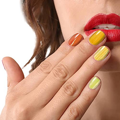 12 Sheets Graffiti Gradient Color Full Nail Wraps Aurora Polish 12 Sheets-02