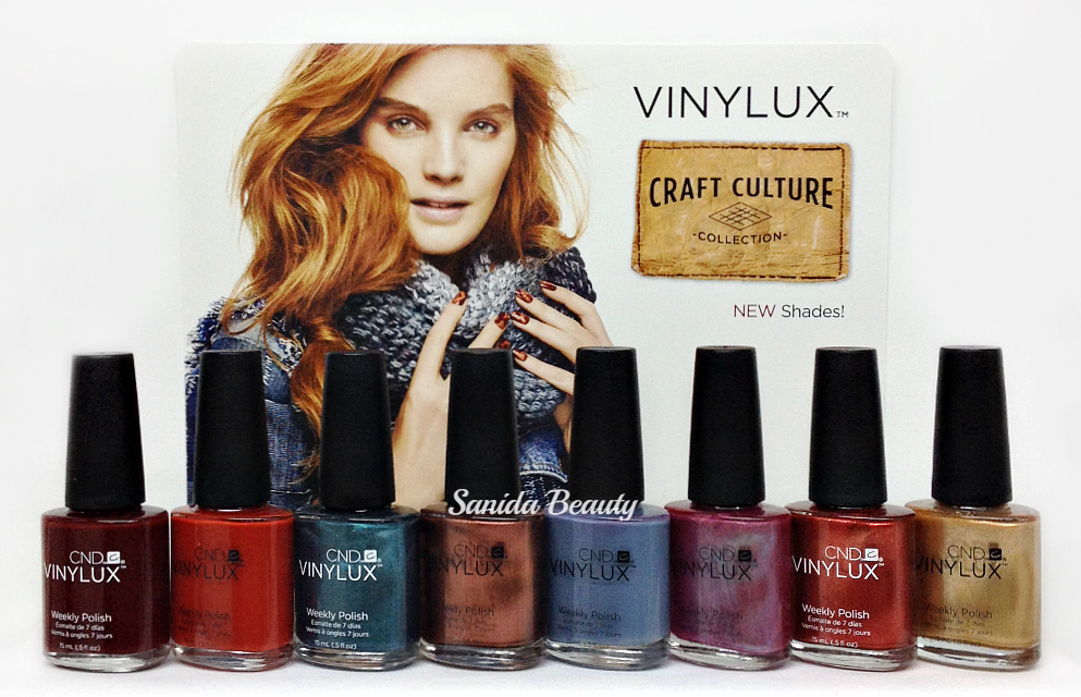 VINYLUX-CND Nail Polish .5oz- Pick any Color From CRAFT CULTURE ’16 Collection