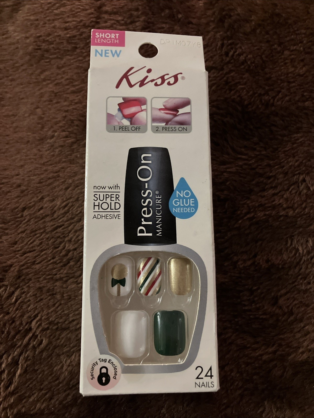 Press On Nails, Assorted Styles, 4 Packs, 4 Brands, Multicolor, 2 Reusable