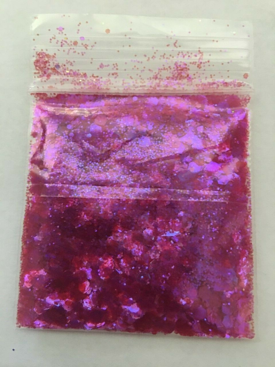 Super Sparkling Glitter Hexagon Mix-Royal Light Pink Purple-Nail Art Craft-US