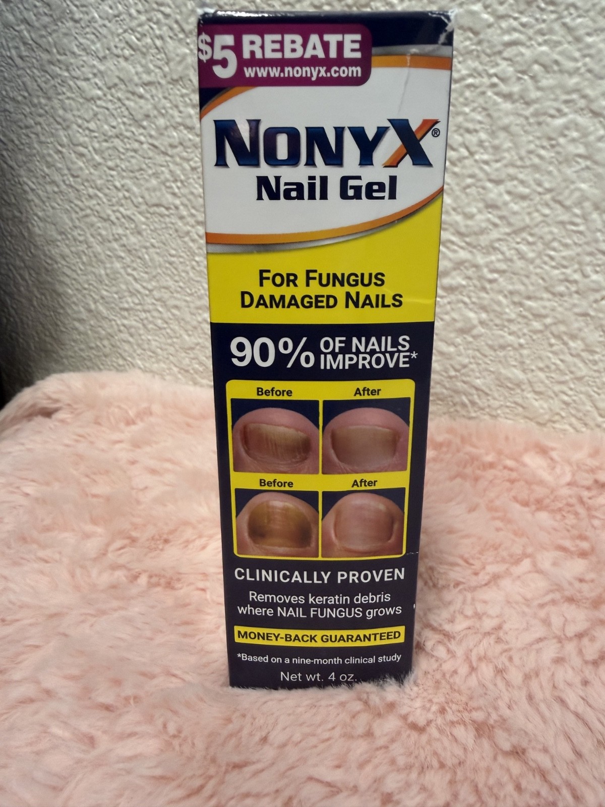 NonyX Nail Gel Treatment. 4oz 6 month supply SU Seller Fungal Nail Clarifying