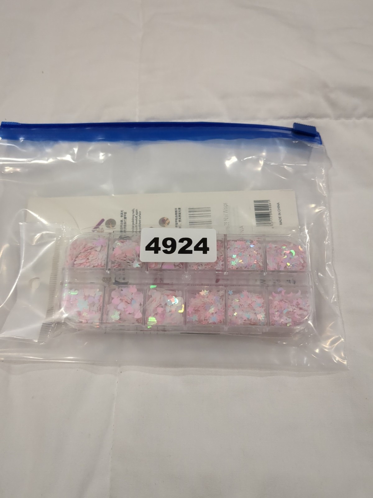 12 Grids Multi Color Spring Nail Glitter Sequins & Nail Art Stickers – New