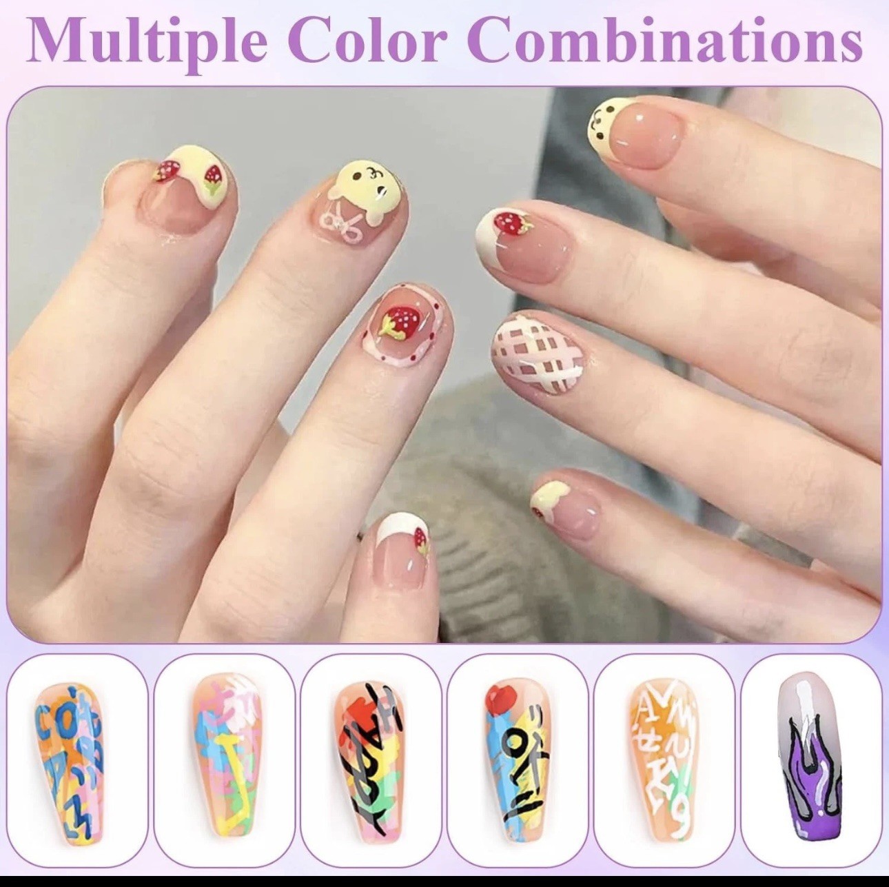Nail Art marker 12 Pack/12 colors
