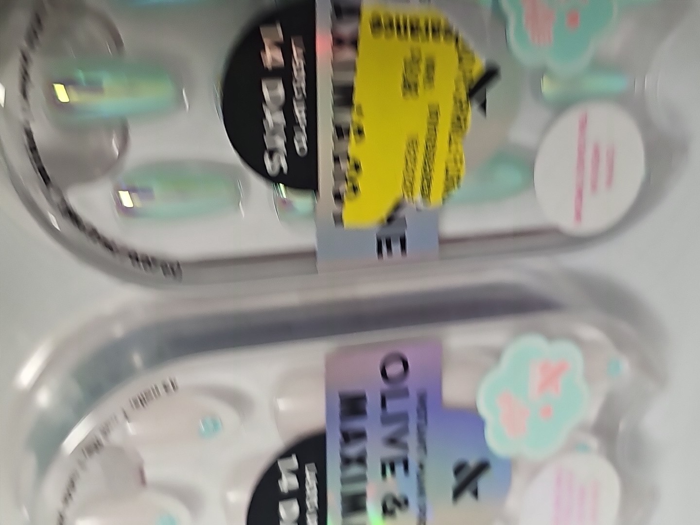 Olive & June +Bubble Instant Mani Maximalist Square/Coffin/almond ( 3 Pack)