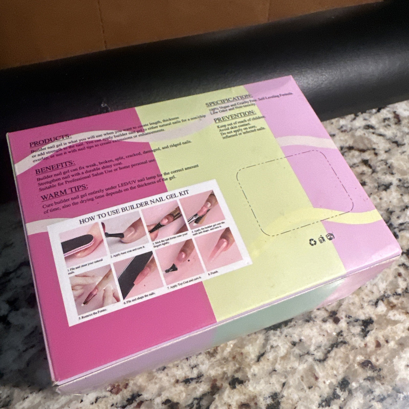 Saviland Excelsior Nail Art Builder Gel Nail Gel Kit Brand New