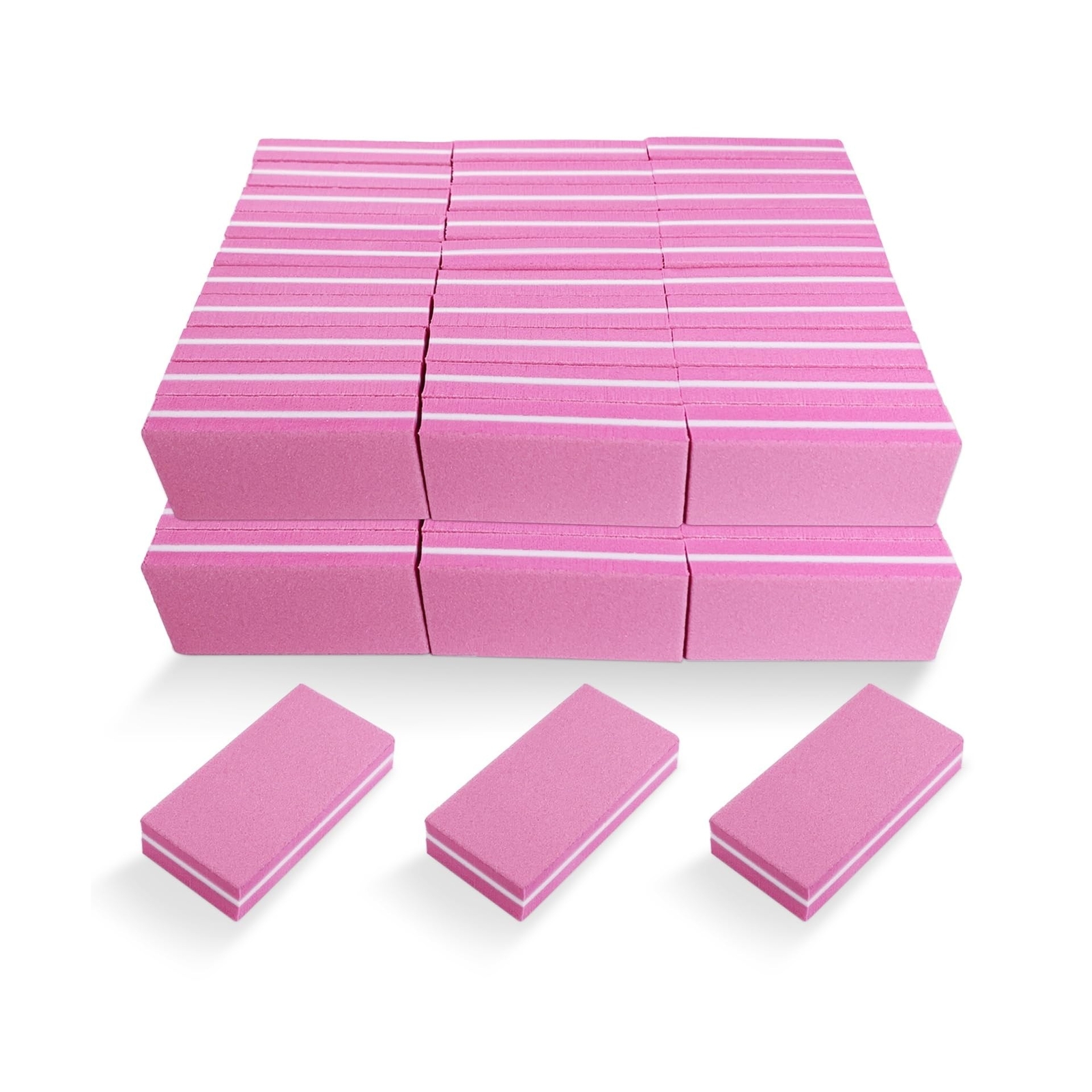 Nail Buffers (60 Pack), Buffer Block Nail File for Acrylic Nails and Natural …