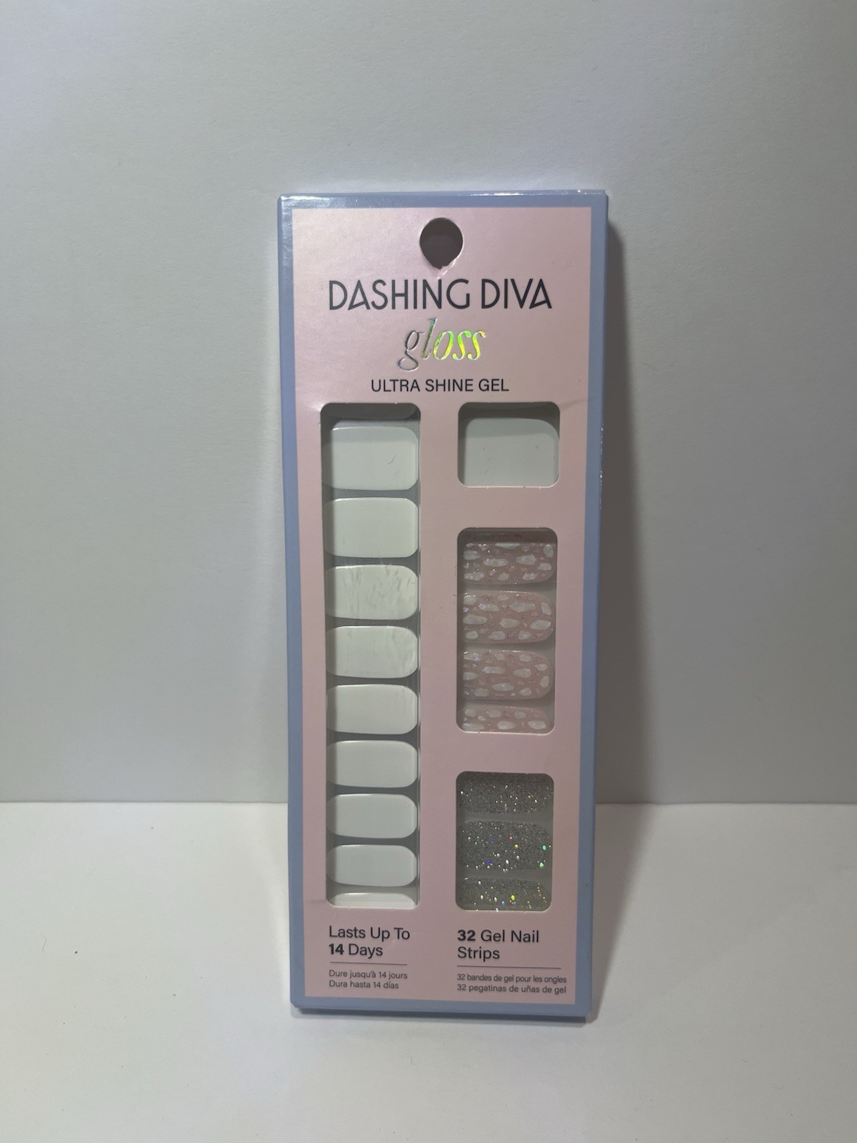 Dashing Diva GLOSS Ultra Shine Gel Nail Strips, Salt Cave, 32 Count | GS566