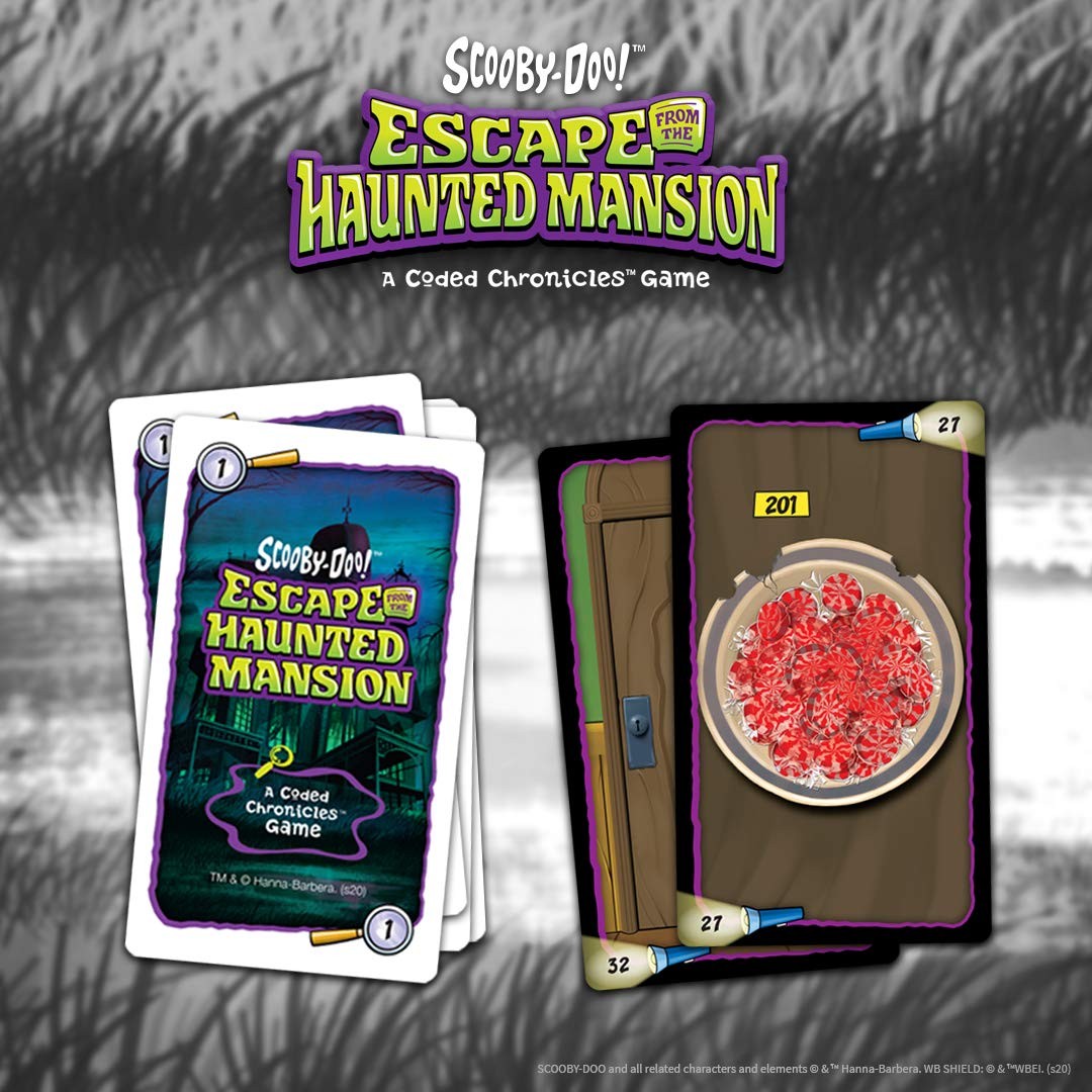 Scooby-Doo: Escape from The 10 inches x 10 x 2 inches, Multicolor