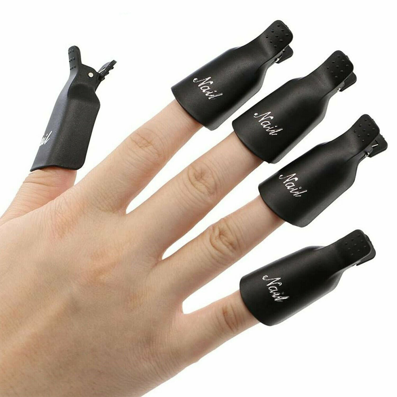 Plastic Acrylic Nail Polish Remover (10-Piece) Nail Polish Remover (10-Piece) 4.