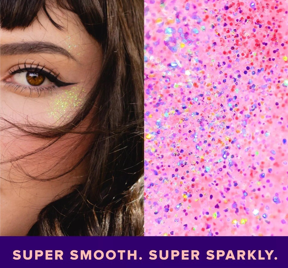 Unicorn Snot Face & Body Glitter Gel – Cosmetic-Grade Holographic Glitter