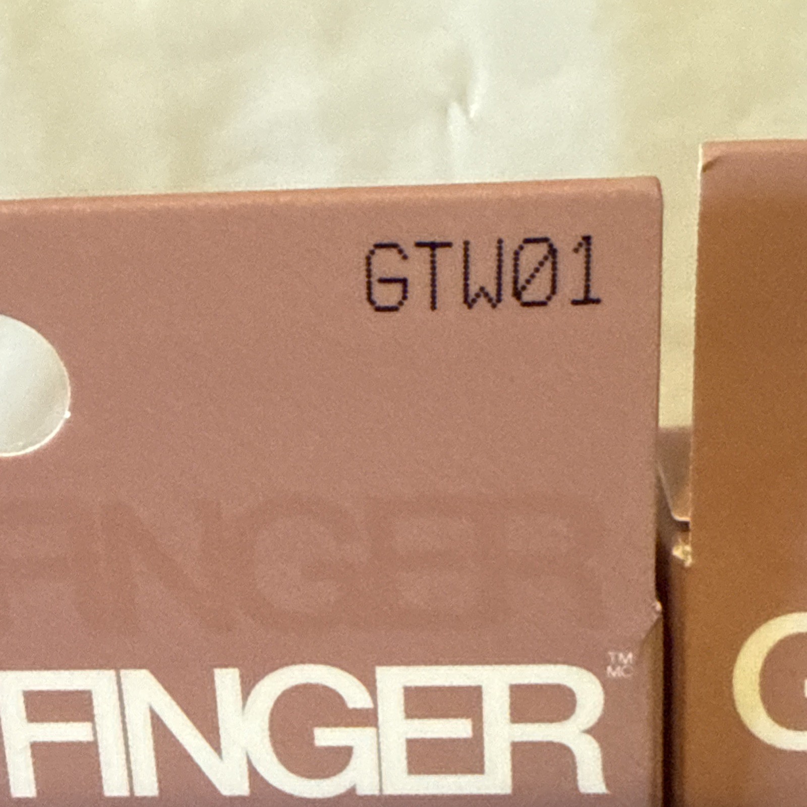 2 pack Gold Finger Color Toenails 2pk White Wider Fit Ready To Wear Gel 24ct