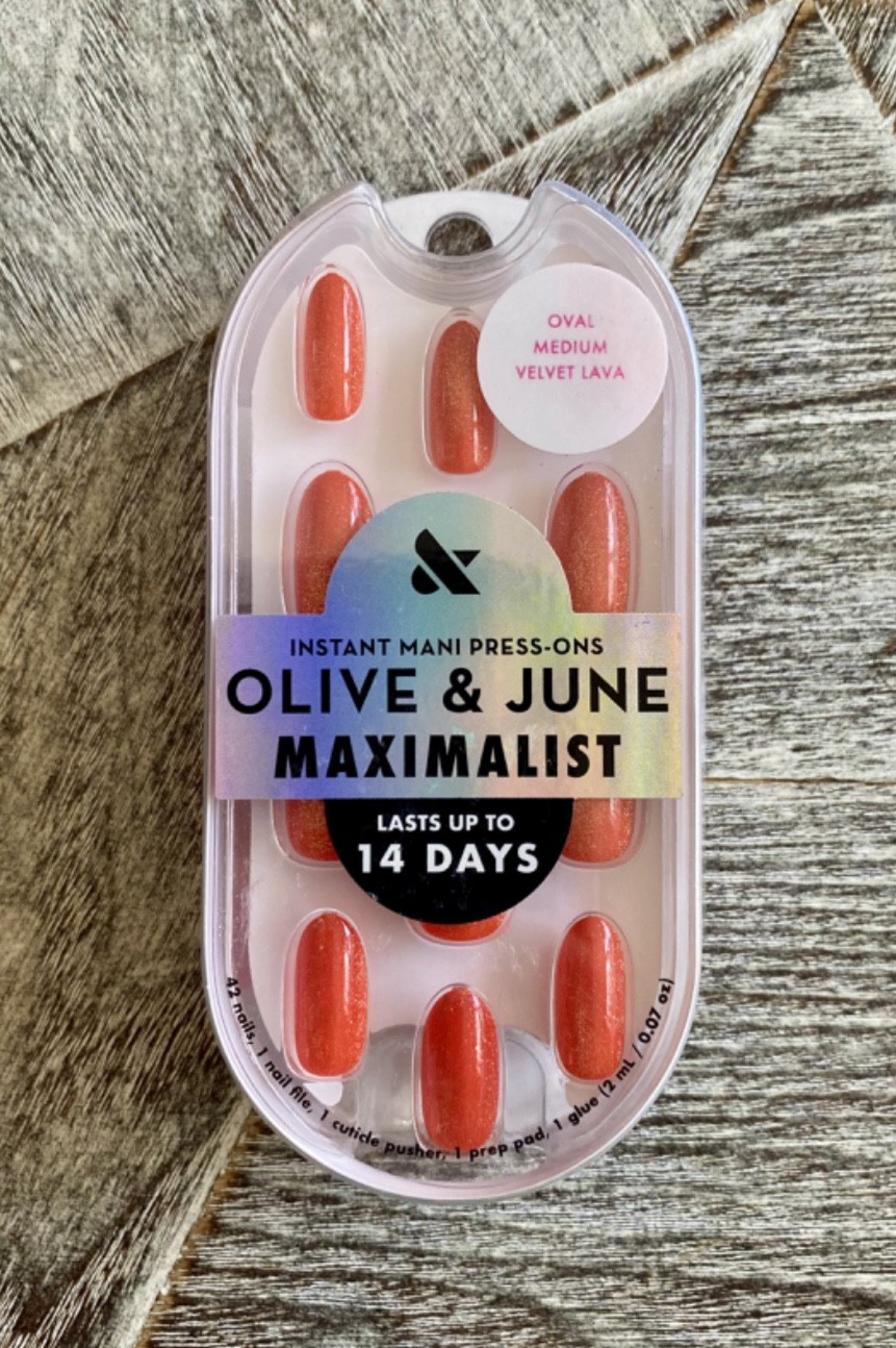 NEW! Olive & June Press-On Nails Lot of Four Spring Pastels FREE SHIPPING!