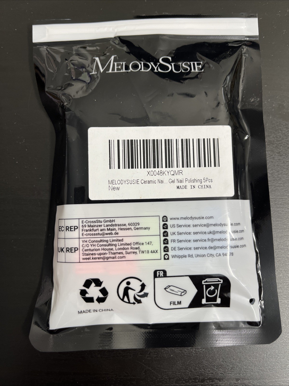 Melody Susie Nail Drill Bits 10piece and 5 Piece Total 15 PCS